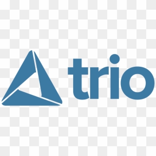 Trio Logo Full Blue Rgb - Cross Clipart