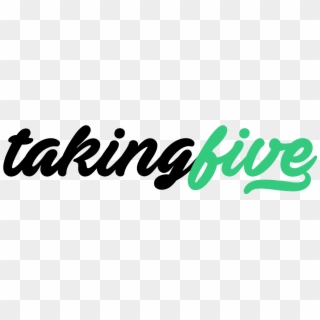 Taking Five - Calligraphy Clipart