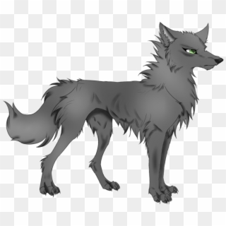 Cartoon Wolf Png - Anime Wolf Png Clipart