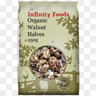 Organic Walnut Halves - Infinity Chia Seeds Clipart