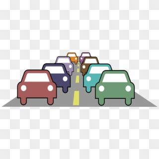 Cars Computer Icons Traffic Congestion Windows Metafile - Traffic Congestion Clipart - Png Download