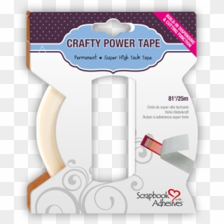 Crafty Power Tape Dispenser 81ft - Scrapbook Adhesives Crafty Power Tape Clipart