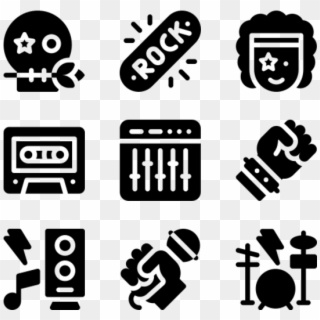 Rock And Roll - Event Icon Png Clipart