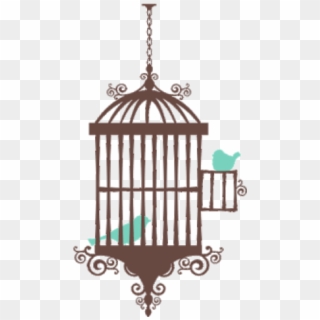 #birdcage #birds #cage #vintage #vogelkäfig #vögel - Bird And Cage Quote Clipart