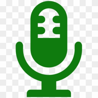 Green Mic Icon Png Clipart