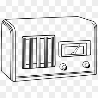 This Free Icons Png Design Of Radio Silent - Old Radio Coloring Pages Clipart