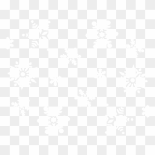 Drawn Snowflake Png Tumblr - White Snowflakes Transparent Background Clipart