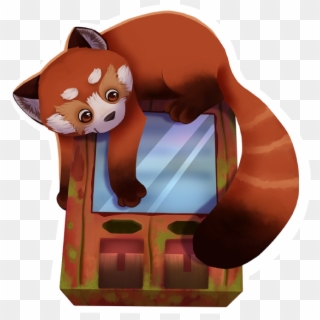My Red Panda - Cartoon Clipart