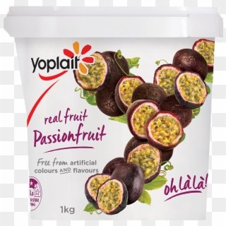 Yoplait Passion Fruit Yogurt , Png Download - Yoplait Strawberry Yoghurt 1kg Clipart