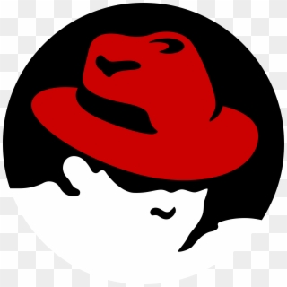 Red Hat Logo Png Transparent - Red Hat Linux Clipart