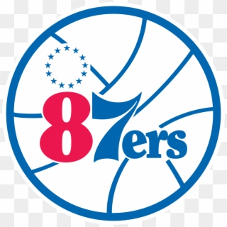 Dateiphiladelphia 76ers Logosvg &ndash Wikipedia - Philadelphia 76ers Logo Png Clipart