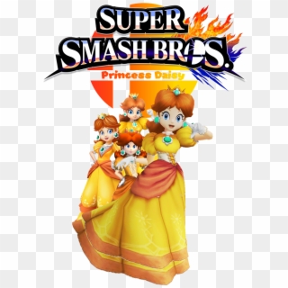 #wearedaisy #princessdaisy #supermario #supersmashbros - Super Smash Bros For 3ds Logo Clipart