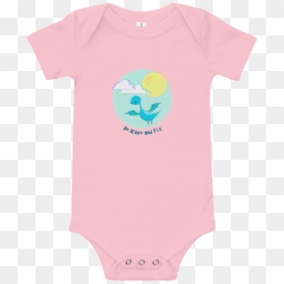 Be Brave And Fly Baby Onesie - Infant Bodysuit Clipart