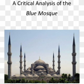Docx - Sultan Ahmed Mosque Clipart