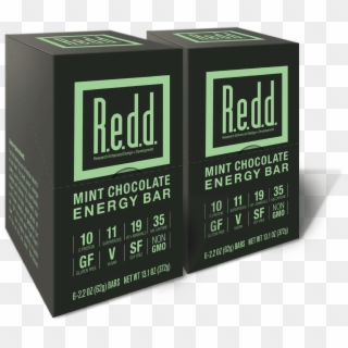 Redd Mint Chocolate Energy Bar - Box Clipart
