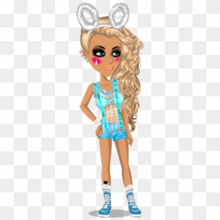 This Fresh Bunny Look Is Super Cute And So Stylish - Girl Clipart