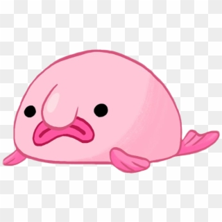 #blobby #blobfish #freetoedit - Blobfish Transparent Clipart