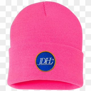 Neon Pink Winter Hat - Beanie Clipart