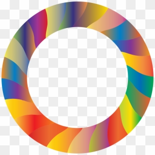 This Free Icons Png Design Of Prismatic Ring - Circle Clipart
