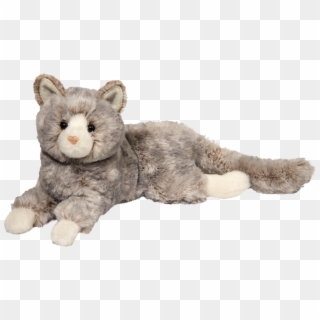 Full Size Of Grey Cat Plush Toy Ashe The Douglas Toys - Douglas Clipart