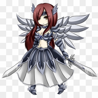 Fairy Tail Chibi Png - Erza Chibi Fairy Tail Clipart