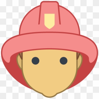 Firefighter Png Icon This Is An Image Ⓒ - Firefighter Badge Cartoon Clipart