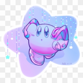 Blue Drawing Aesthetic - Kirby Aesthetic Png Clipart