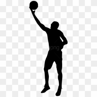 Free Png Basketball Player Silhouette Png - Silhouette Clipart