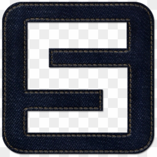 Denim Jean Social Spurl Logo Square Icon, Thumb - Icon Clipart