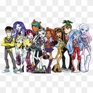 The Story - Monster High Characters Png Clipart