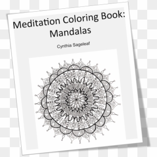 Coloring Meditation With Free Coloring Pages - Circle Clipart