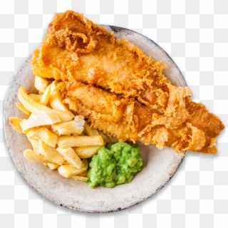 Fish And Chips Plate Clipart