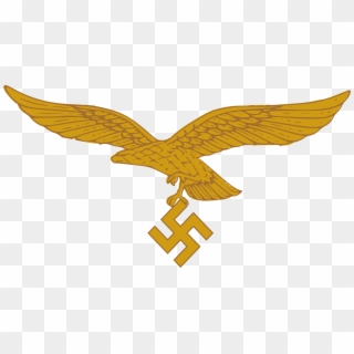 Luftwaffe Eagle - Eagle Symbol Gold Clipart
