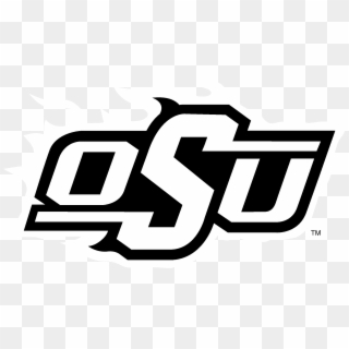 Osu Logo Black And White - Oklahoma State University Clipart
