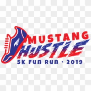 Canyon Vista Middle School Mustang Hustle Fitness Run - Poster Clipart