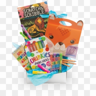 Creative Kids Love To Get Plenty Of Art Supplies During - Kids Gift Pack Clipart