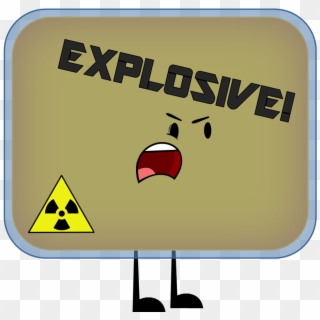 Plastic Explosive Pose - Sign Clipart