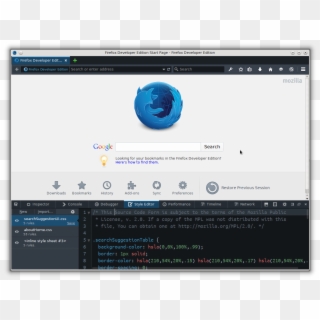 Firefox - Firefox Developer Edition Clipart