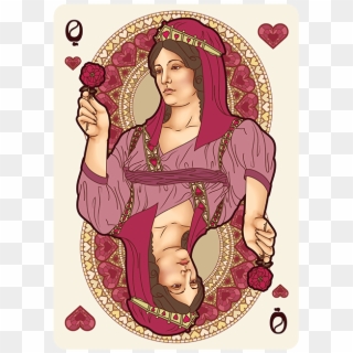 Nouveau Gemmes Playing Cards - Playing Card Clipart