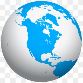 Download High Resolution Png - America Globe Clipart