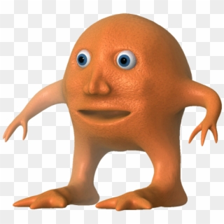Image Orang Transparent Surreal - Orange With Arms And Legs Clipart