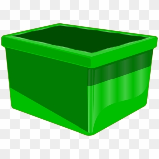 Gift Box Png Clipart Image - Green Bin Clipart Transparent Png
