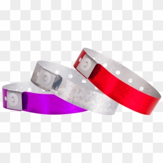 Plastic Wristbands - Holographic - Bracelet Clipart