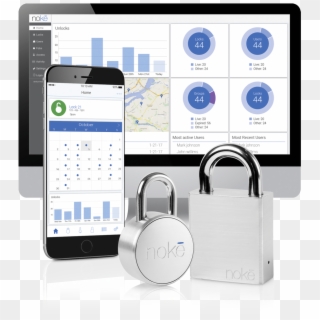 Noke, Smart Lock, Security - Gadget Clipart