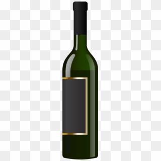 Wine Bottle Transparent Png Clip Art Image - Transparent Wine Bottle Clip Art
