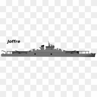 French Aircraft Carrier Joffre Clipart