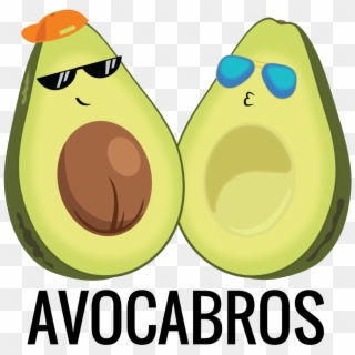 Avocabros - Cute Avocado Clipart