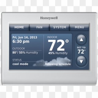 Honeywell Thermostat Rth9580wf - Honeywell Thermostats Clipart