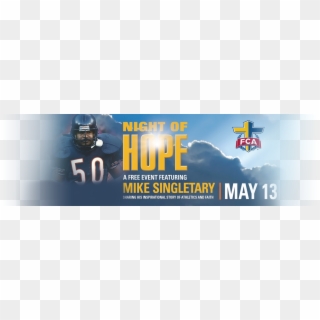 Night Of Hope 19 Web Rotator - Poster Clipart