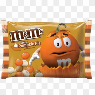 M&m's Halloween White Pumpkin Pie Chocolate Candies - M&m White Pumpkin Pie Clipart